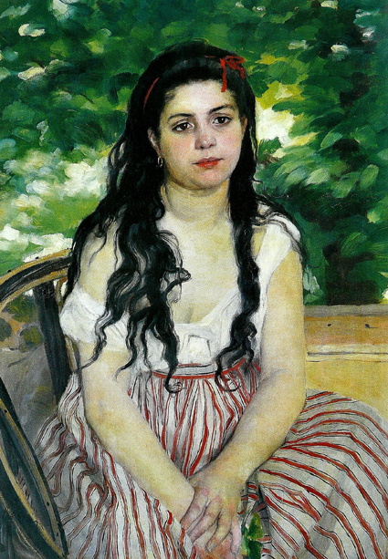 Bohemian Girl by Renoir