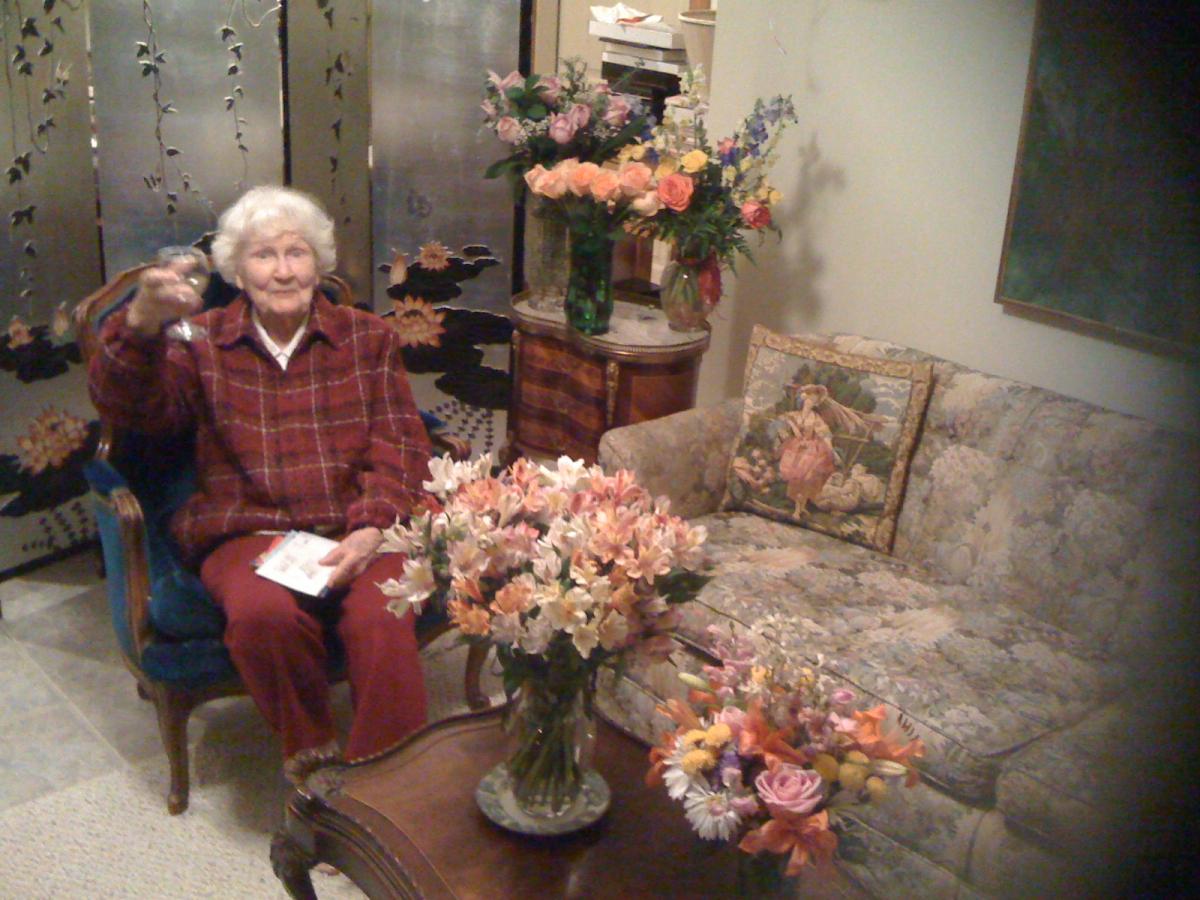 Ruth Grady on her 90th Birthday