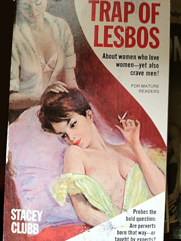 Sixties Lesbian Pulp Novel cover